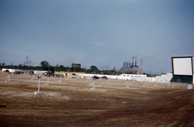 Marysville Drive-In Theatre - 1950 Shot From A S Al Johnson